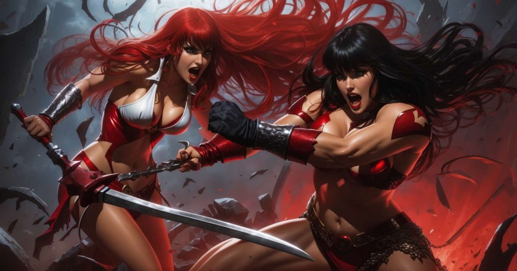 Vampirella vs Red Sonja: Who Would Win?